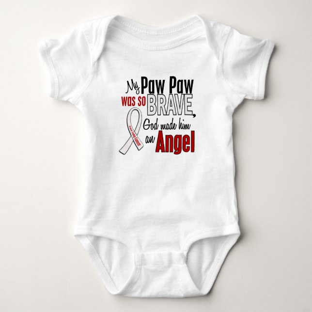 Min tasstass är en ängellungcancer t-shirt (Framsida)