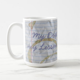 Min tax åt min kurs planerar kaffemugg