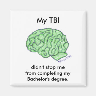 "Min TBI hindrade mig inte.." - Bachelors examen. Magnet