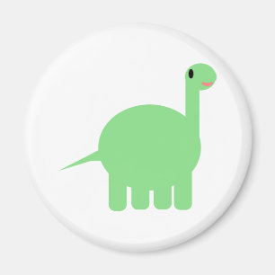 min tecknad dinosaur magnet