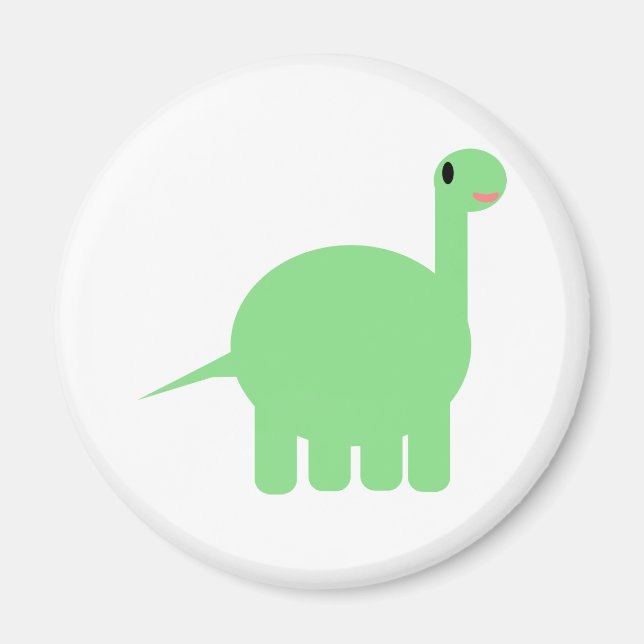 min tecknad dinosaur magnet (Framsidan)