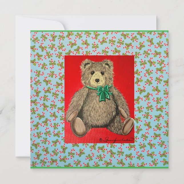 Min Teddy! Inbjudningar (Framsida)