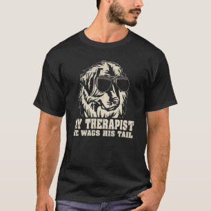 Min terapapist Wags Hans Svan Leonberger T Shirt