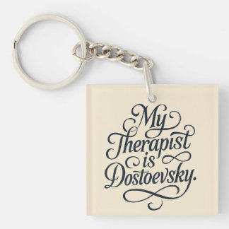 Min terapeut är Fyodor Dostoevsky Mugg