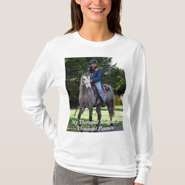 Min terapeut Debbie och Shadow* T-shirt (Framsida)