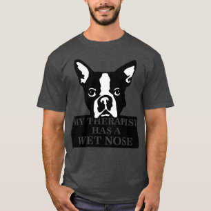 Min terapeut har en blöt näsa t shirt