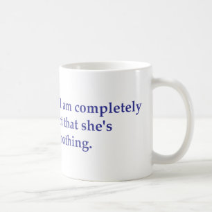 Min terapeut säger kaffemugg