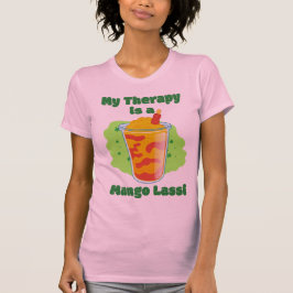 Min terapi är en mango lassi curryälskare t shirt