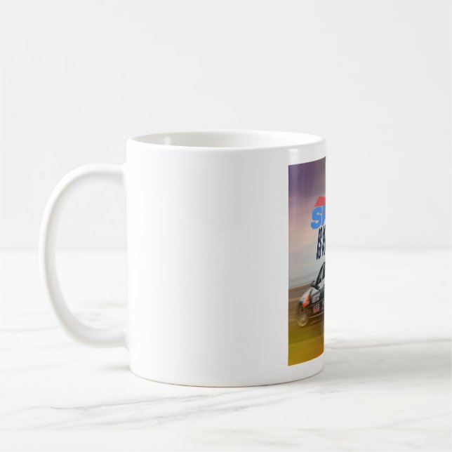 Min terapi är en sportbil i högsta fart kaffemugg (Vänster)