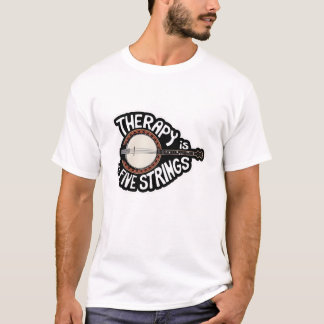 Min terapi är fem strängar t shirt
