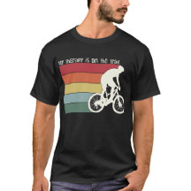 MIN TERAPI ÄR PÅ STIGARNA - Mountainbike-grafik