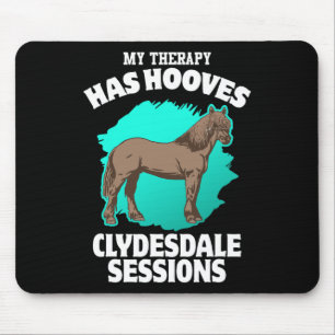 Min terapi har Hooves Clydesdale Sessions Horsebac Musmatta