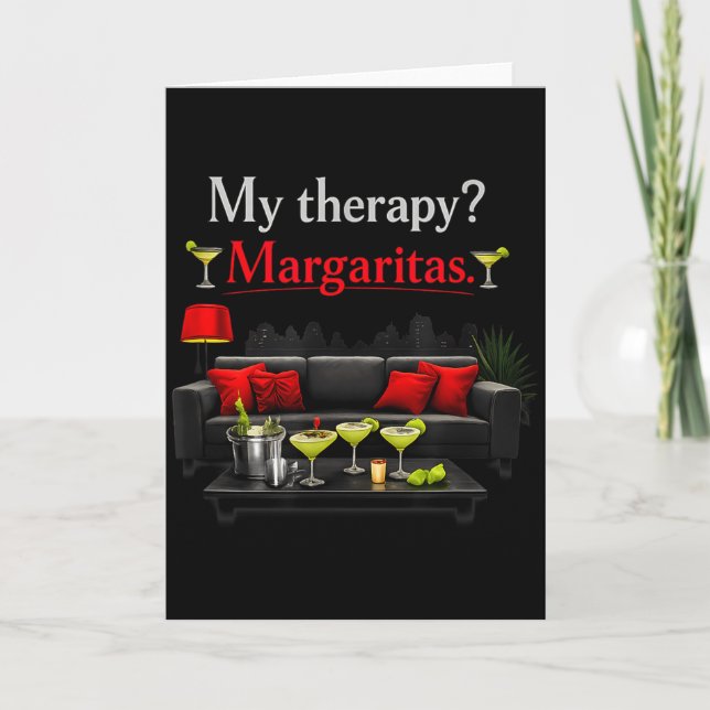 Min terapi_margaritas. fest crew loungerum design  kort (Framsida)