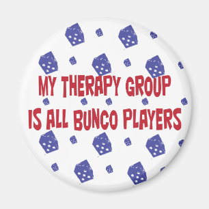 min terapigrupp är alla buncospelare magnet