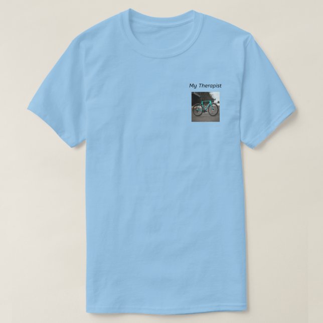 Min terapist t shirt (Design framsida)