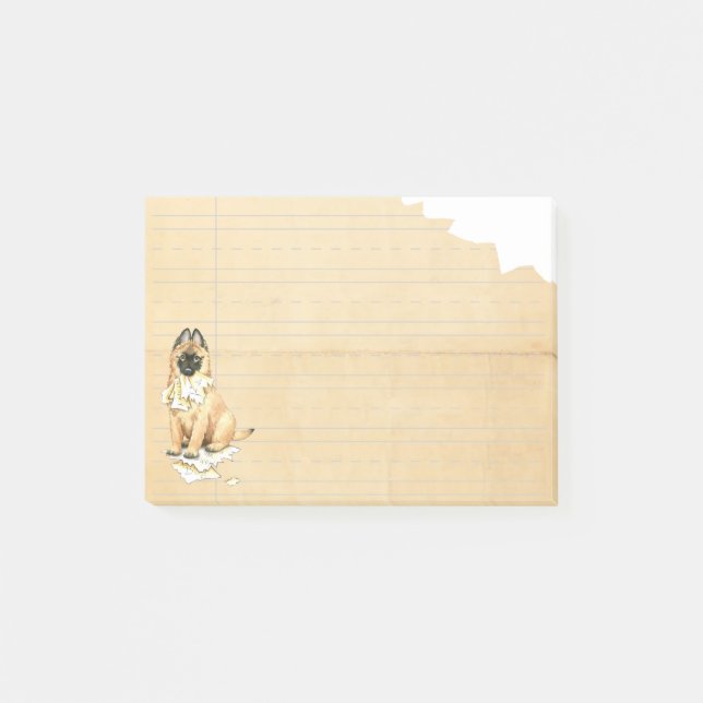 Min Tervuren åt min läxa Post-it Block (Framsida)