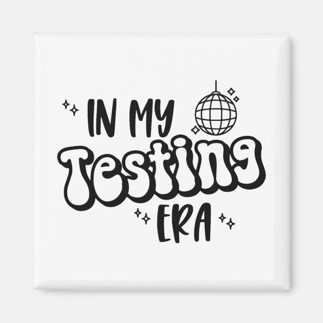 Min testtid Lärare Tes. Magnet (Framsidan)