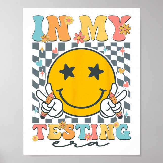 Min testtid - Lärarstudiedag i Groovy Poster (Framsidan)