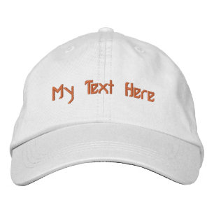 Min Text här-favorit Idrottar fantastisk kvalitet Broderad Keps