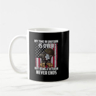 Min tid är över, men att vara en veteran Nev Kaffemugg