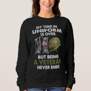 Min tid är över, men att vara en veteran Nev T Shirt