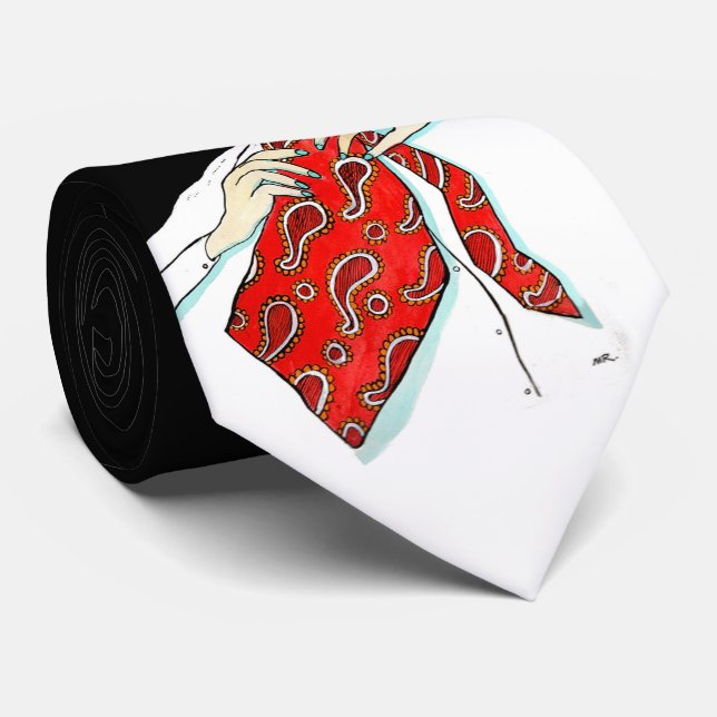 Min Tie dödar mig! Slips (Rullad)