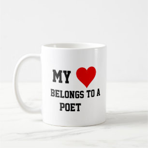 Min tillhör en poet kaffemugg