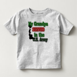 Min tjänade som morfar tee shirt