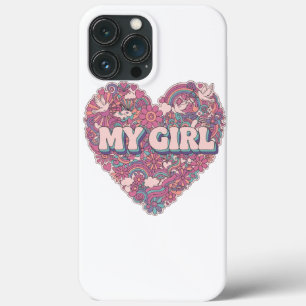 Min tjej söt iphone 13 pro max telefonfodral