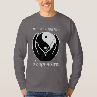 Min Toppen är Acupuncture Manar - lång T Shirt