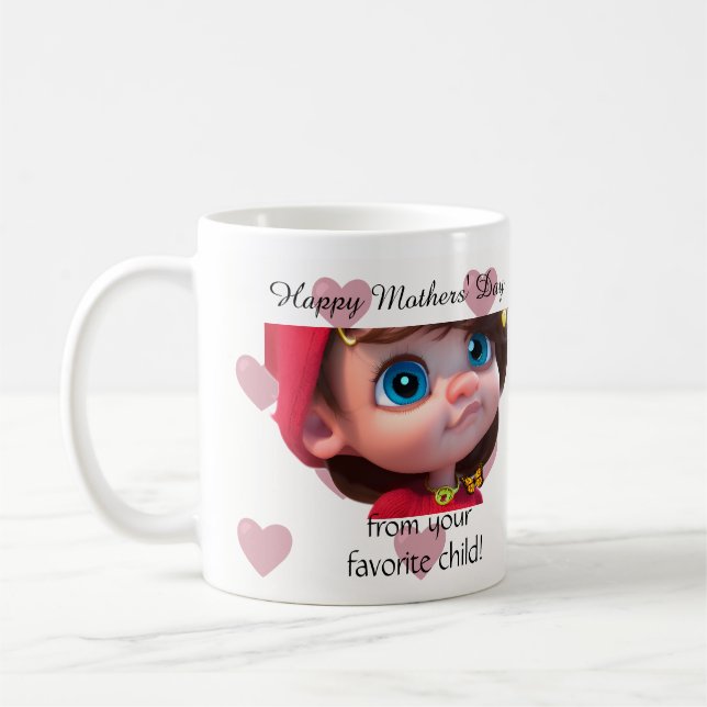 Min toppen mamma kaffemugg (Vänster)
