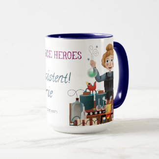 Min Toppen Science Coffee Mugg - jag är ihärdig