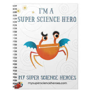 Min Toppen Science Notebook - minidator för Orange Anteckningsbok