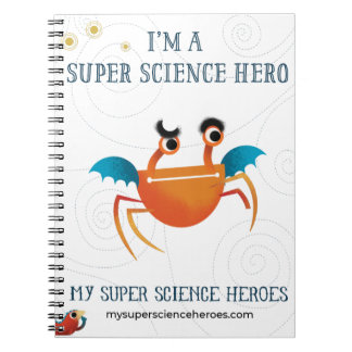 Min Toppen Science Notebook - minidator för Orange Anteckningsbok
