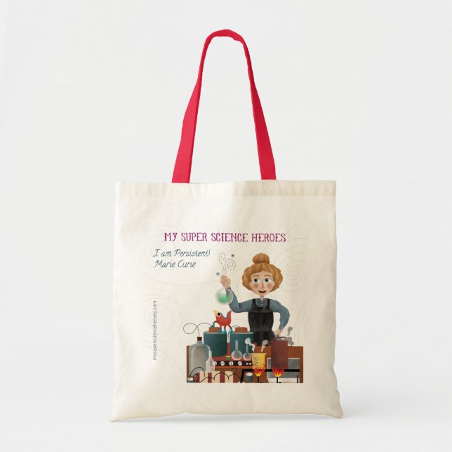 Min Toppen Science Tote Bag - jag är ihärdig Tygkasse (Framsidan)