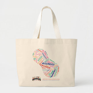 Min toto för barnmatallergier hänger lös jumbo tygkasse