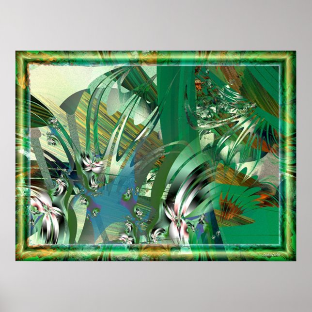 min trädgård poster (Framsidan)