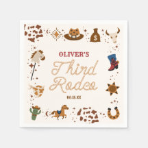 Min tredje Westerna Rodeo Cowboy 3:e födelsedagen