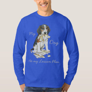 Min Treeing Walker Coonhound Ate Min Lesson Plan T Shirt