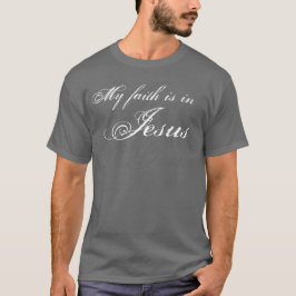 Min tro är i Jesus mörkskjorta T Shirt