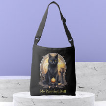 Min trofect saker Black Witchy Cat