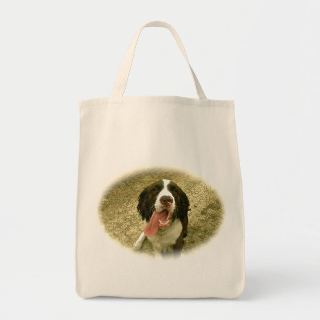Min trogna Spaniel Tygkasse (Framsidan)
