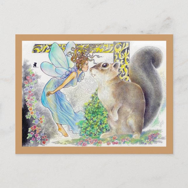 Min tropiska fantasin vykort (Framsida)