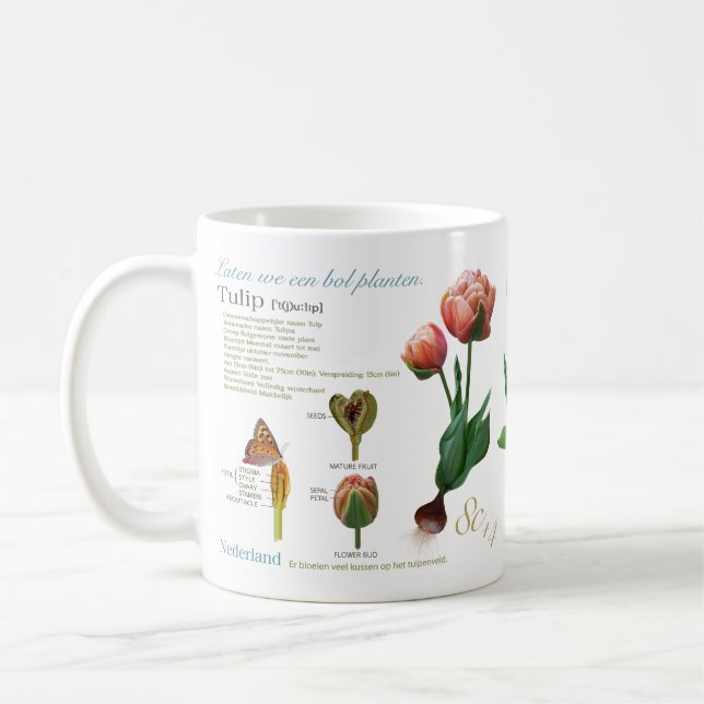 Min tulip! kaffemugg (Vänster)