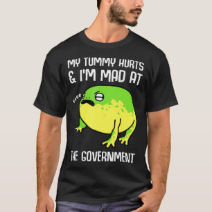Min tummy Ontr och är på regeringsgrottan. T Shirt