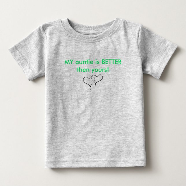 MIN TUNTIE är BÄTTRE än din! T-shirt (Framsida)