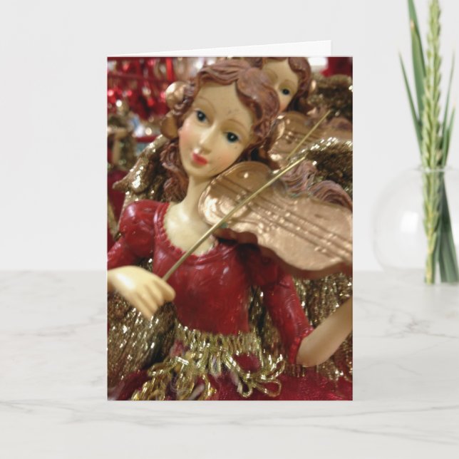 MIN TWIN, BÄSTA VÄN/EN JAG KAN RÄKNA PÅ CHRISTMAS HELGKORT (Framsida)