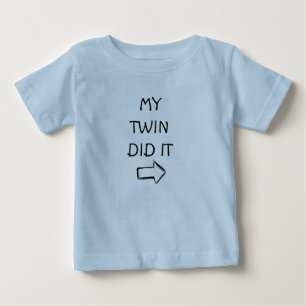 **MIN TWIN** GJORDE BARNS T-SHIRT