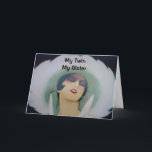 MIN TWIN, MIN SISTER, MIN BÄSTA FRIEND BIRTHDAY KORT<br><div class="desc">BIRTHDAY - MIN TWIN,  MIN SISTER,  MIN BÄSTA VÄN</div>