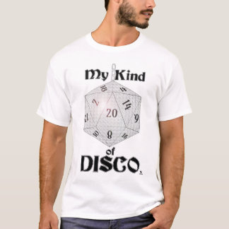 Min typ av Disco Roligt Dice Boardmatch-Roligt T Shirt
